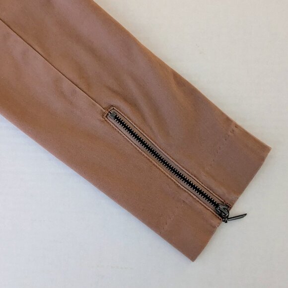 WHITE HOUSE BLACK MARKET Women's  Rhinestone Accent Jacket  Size 6  Clay Brown - Picture 7 of 11